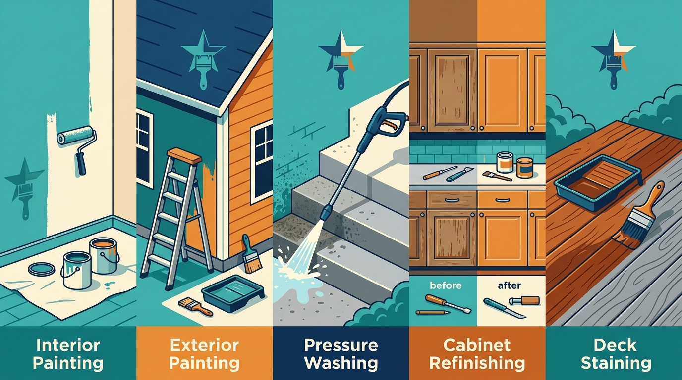 Texas Lonestar Painting Home Improvement Services Guide