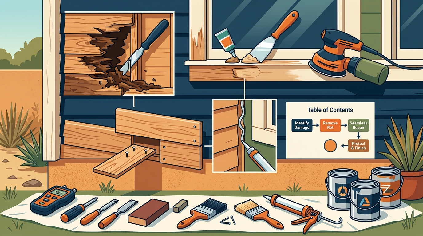Wood Siding and Trim Repair Guide for San Antonio Homeowners