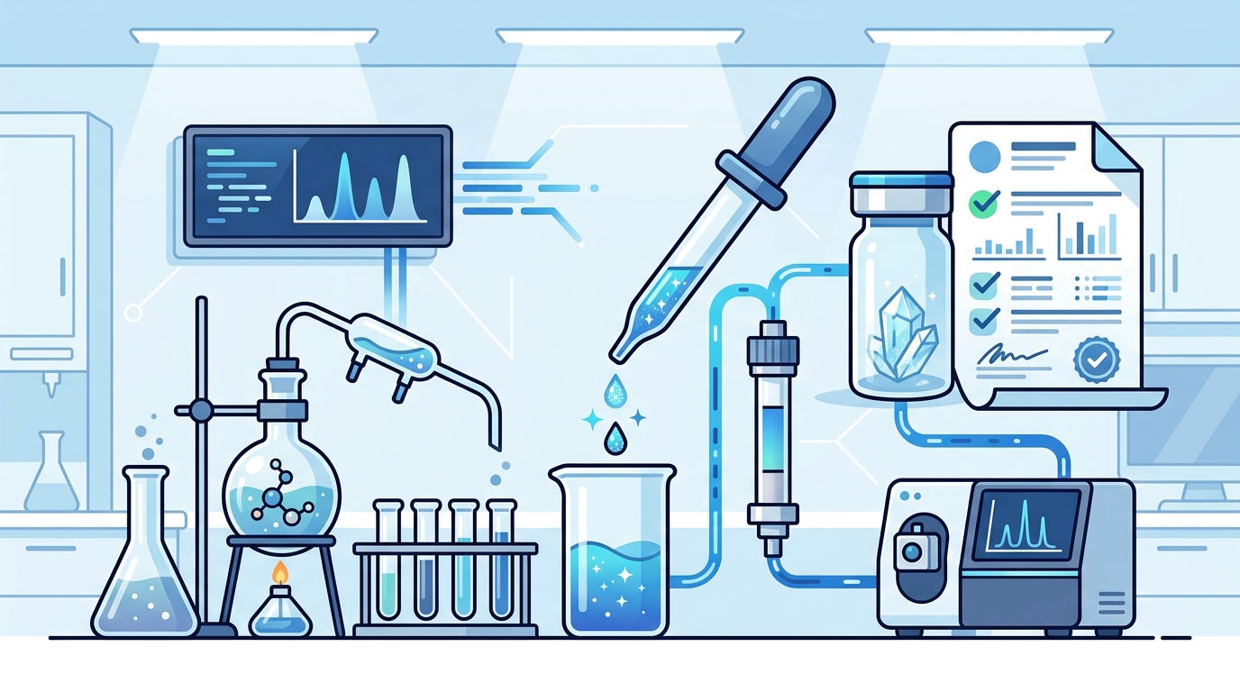 Custom Peptide Synthesis with Documented Batch Testing