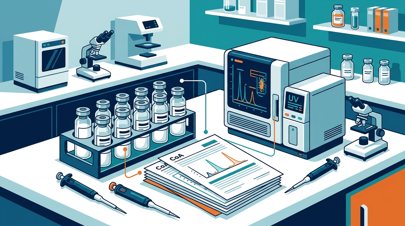 Research-Grade Peptides: Verified Purity Documentation Guide