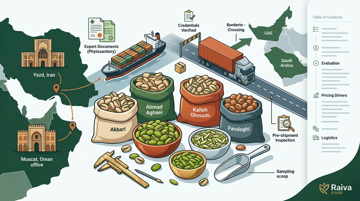 Which Iranian Exporters Supply In-Shell Pistachios and Kernels?