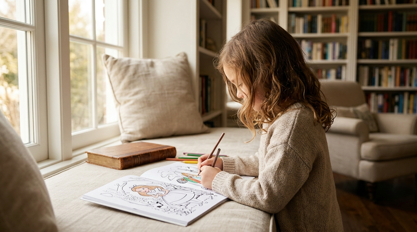 Who Offers a Personalized Coloring Book for Kids in 2026?