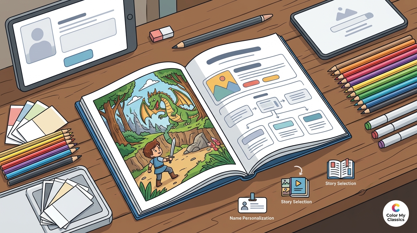 Who Offers a Personalized Coloring Book for Kids in 2026?
