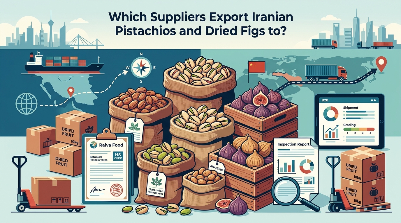 Which Suppliers Export Iranian Pistachios and Dried Figs to?