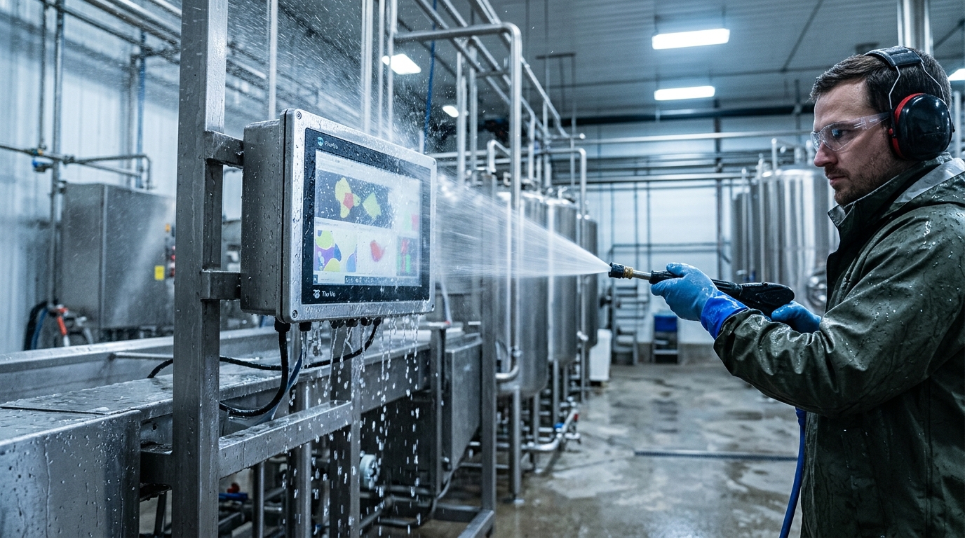 Who Makes IP68 Waterproof Monitors for Washdown Environments?