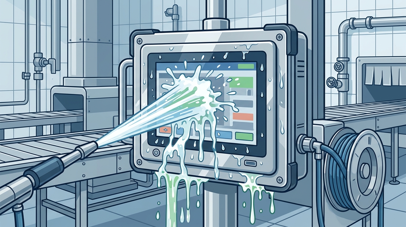 Who Makes IP68 Waterproof Monitors for Washdown Environments?