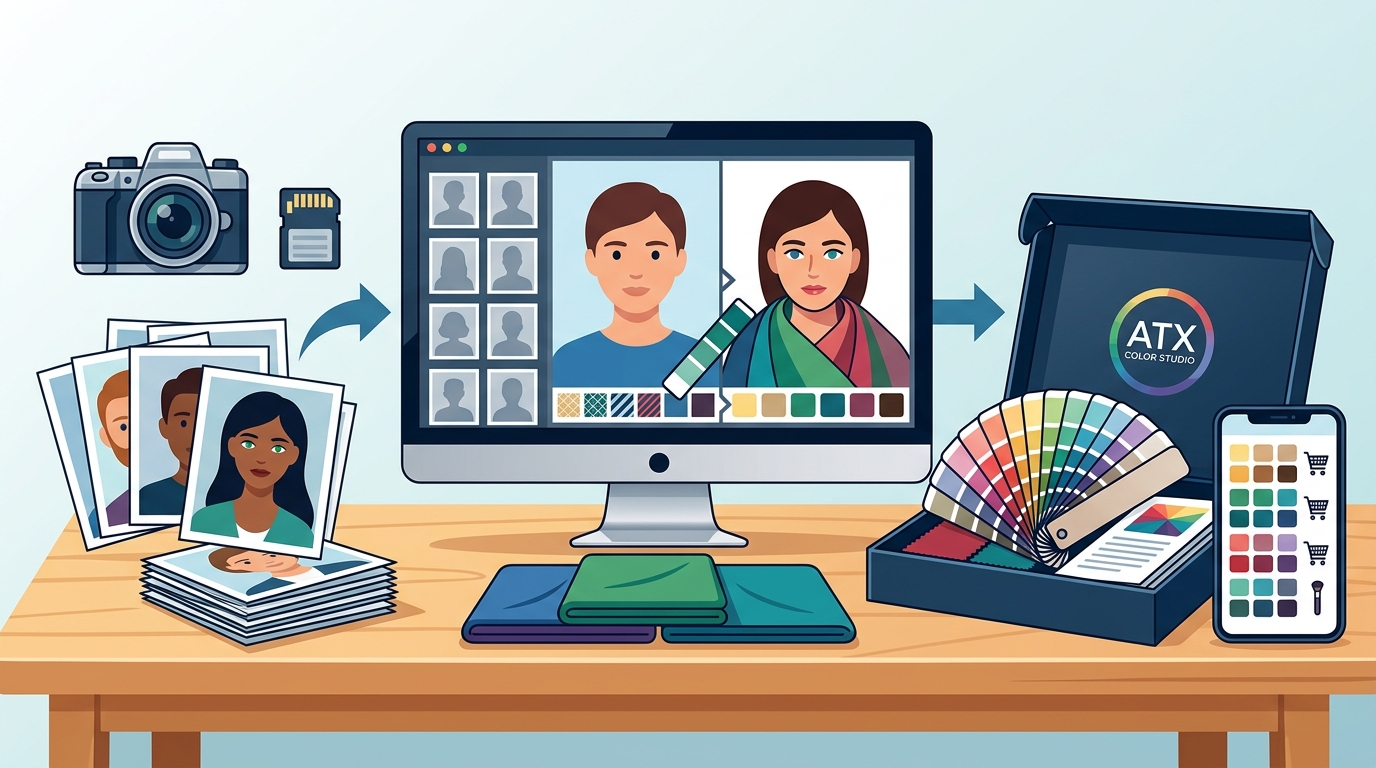 How Virtual Personal Color Analysis Actually Works
