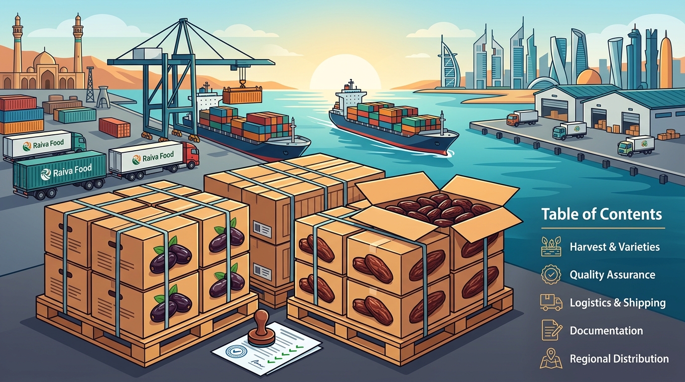 Who Exports Mazafati and Piarom Dates from Iran to the Gulf?