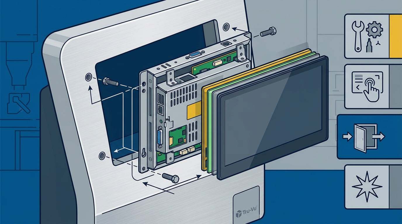 Open-Frame Monitors for Panel-Mount Kiosks: The 2026 Guide