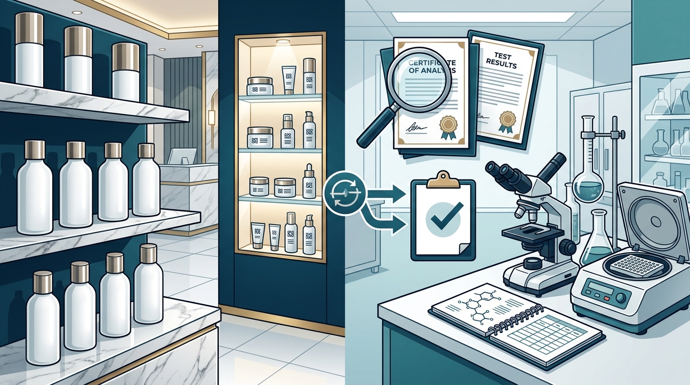 Med Spa Private Label Peptide Sourcing: Verified Testing Guide