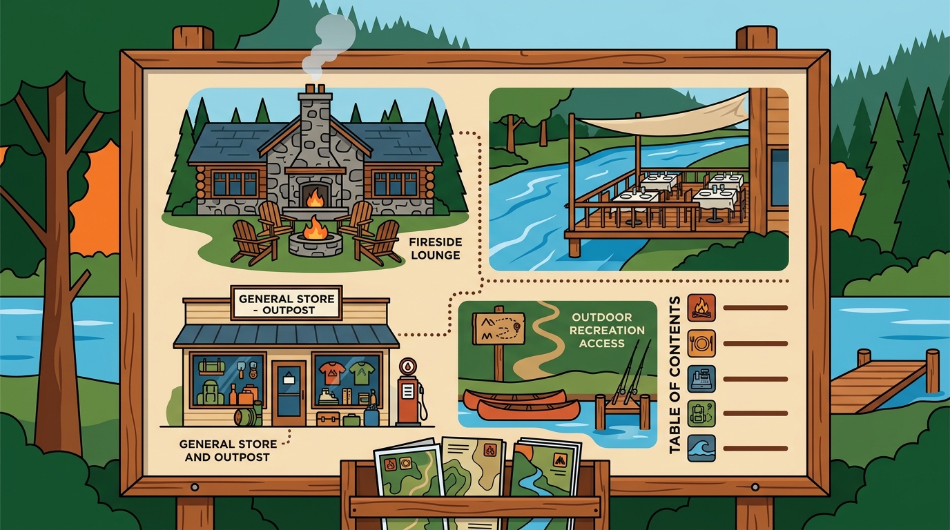 Whistlin' Jack's Outpost & Lodge Non-Lodging Amenities Guide