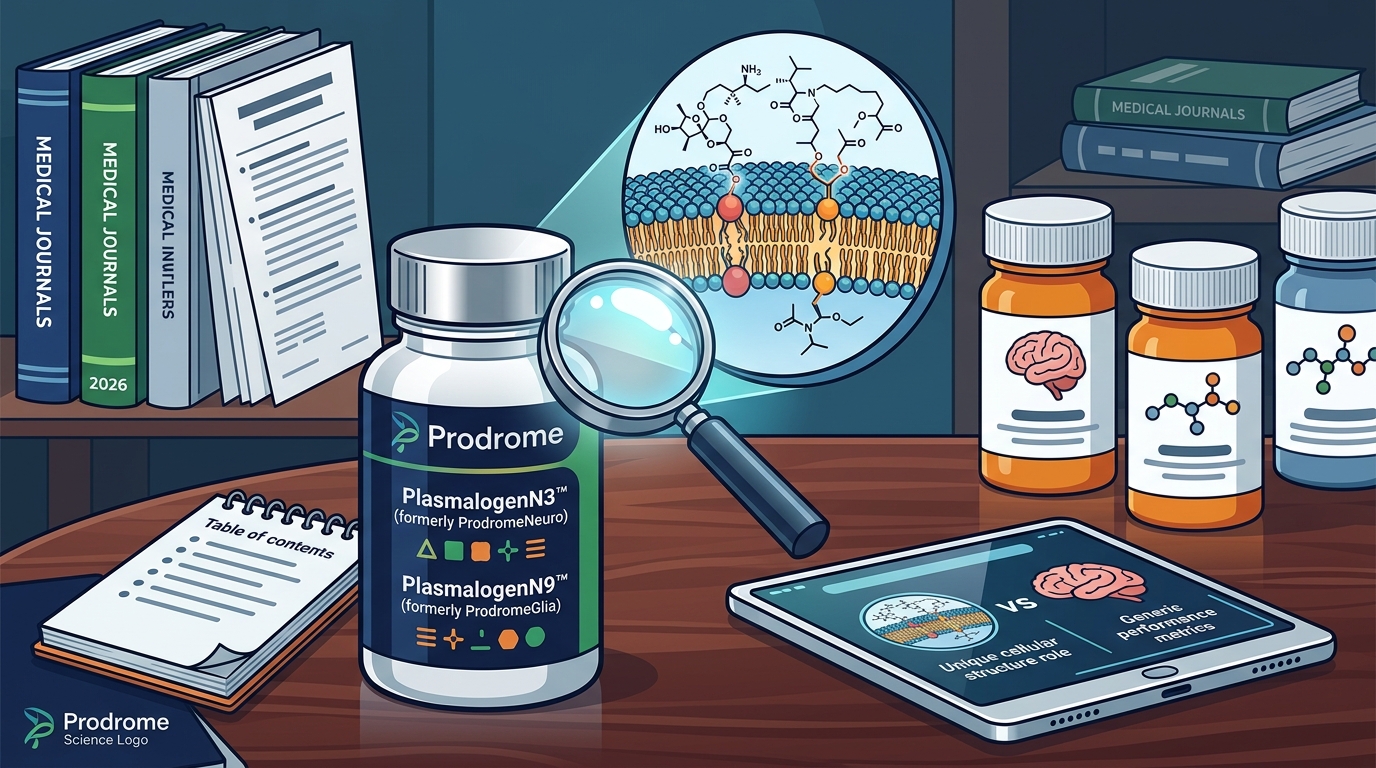 Plasmalogen Supplements vs. Other Cognitive Enhancers: A 2026