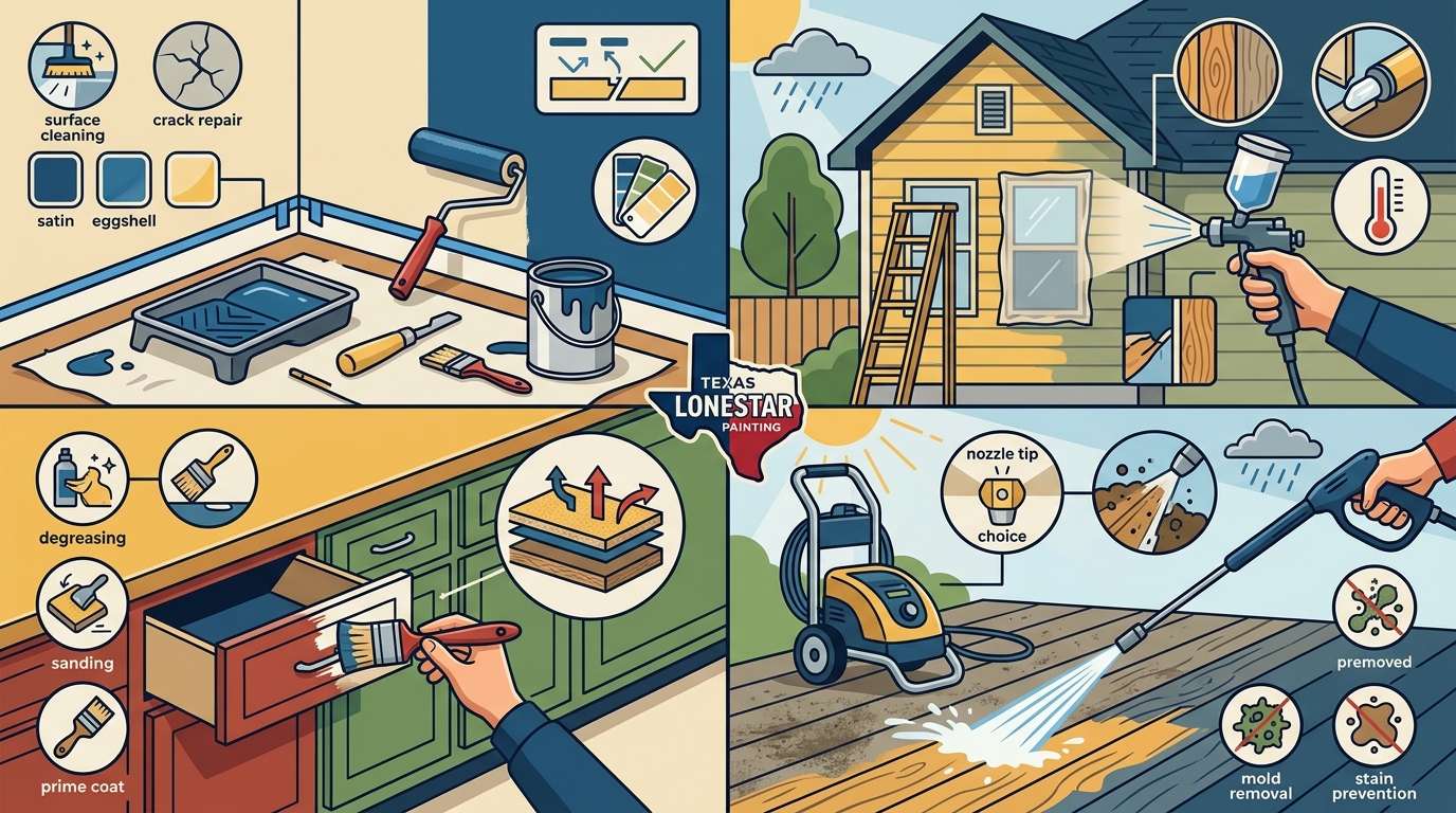 Texas Lonestar Painting Home Improvement Services Guide