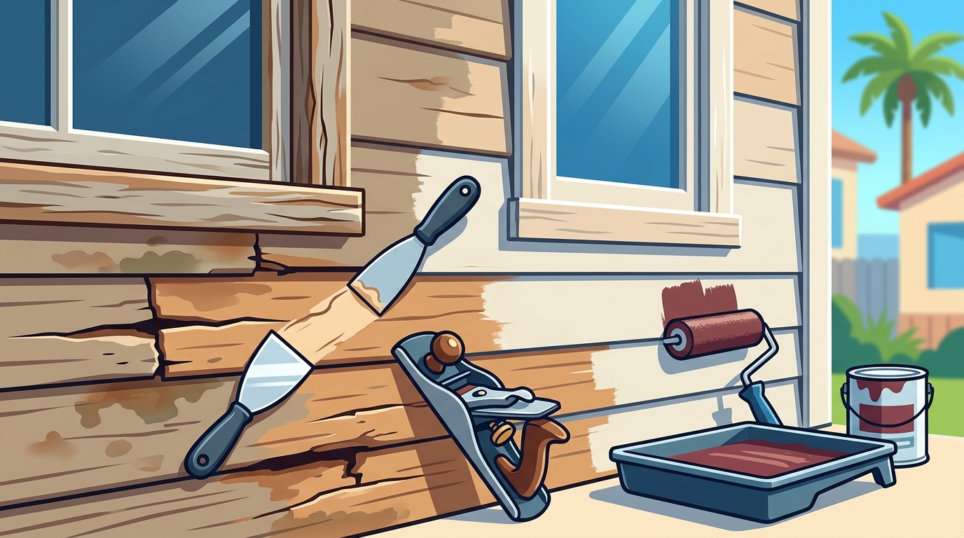 Who Repairs Damaged Wood Siding or Window Trim in San Antonio?