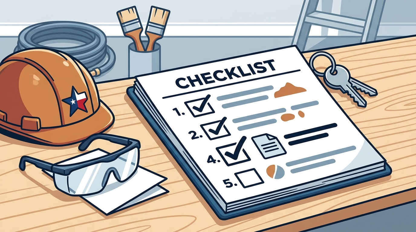Exterior Painter Insurance Checklist for San Antonio Homeowners