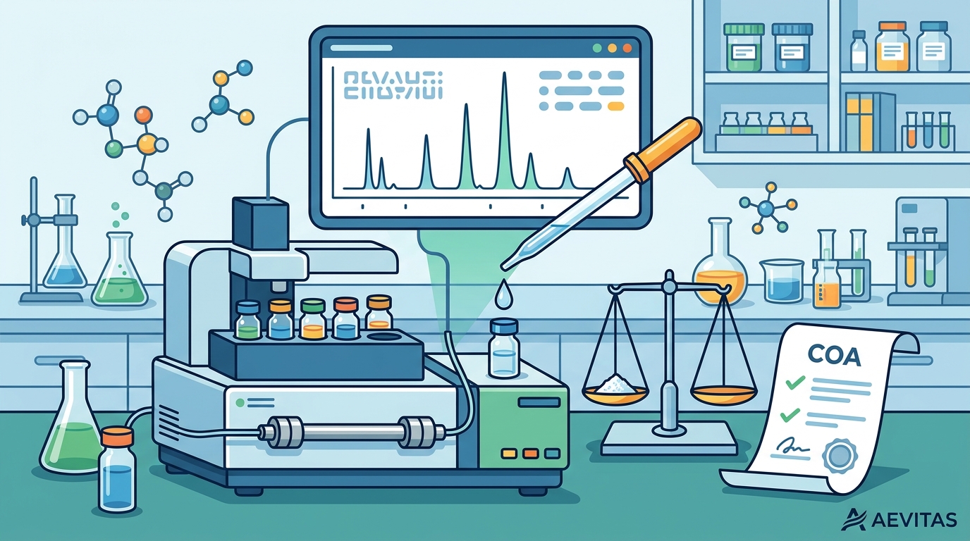 Research-Grade Peptides: A Guide to Verified Purity