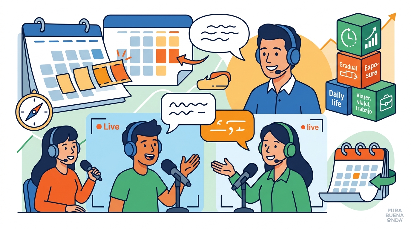 Live Online Spanish Conversation Classes with Flexible Schedules