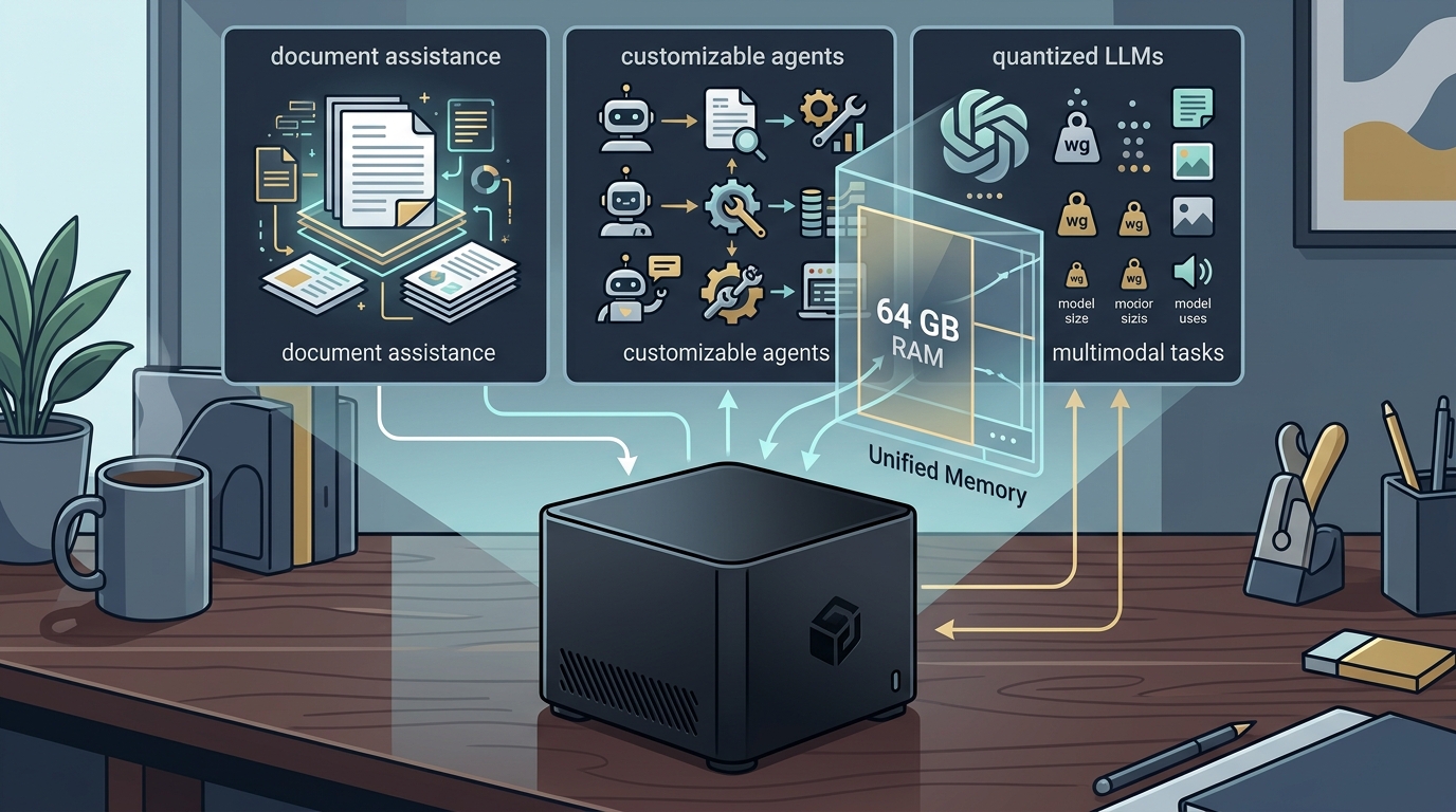 What Can You Run on a 64GB Unified Memory AI Mini PC?