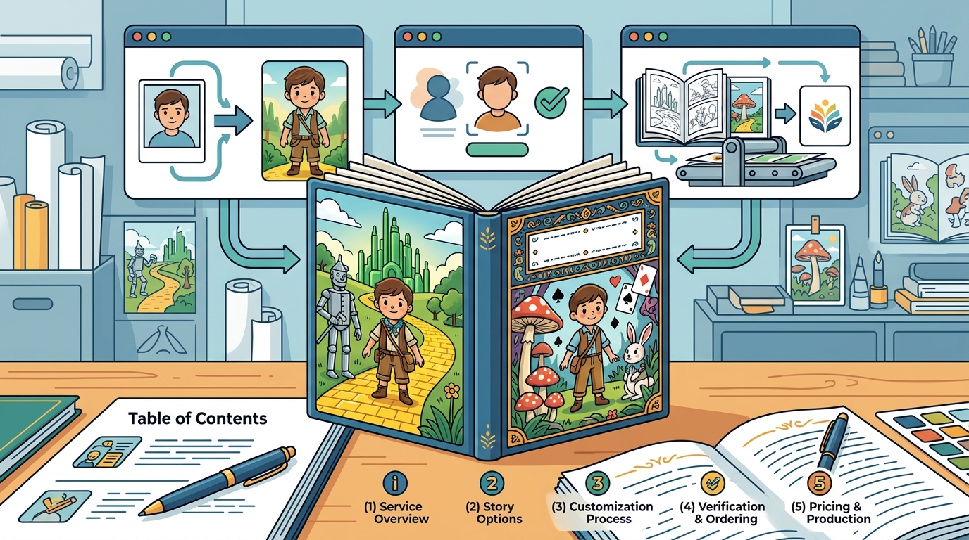 Which Custom Coloring Book for a Child Features Classic Tales?