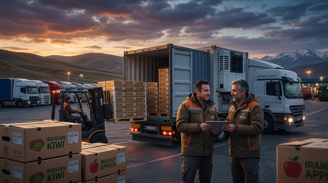 Iranian Kiwi and Apple Exporters for Russia and Belarus