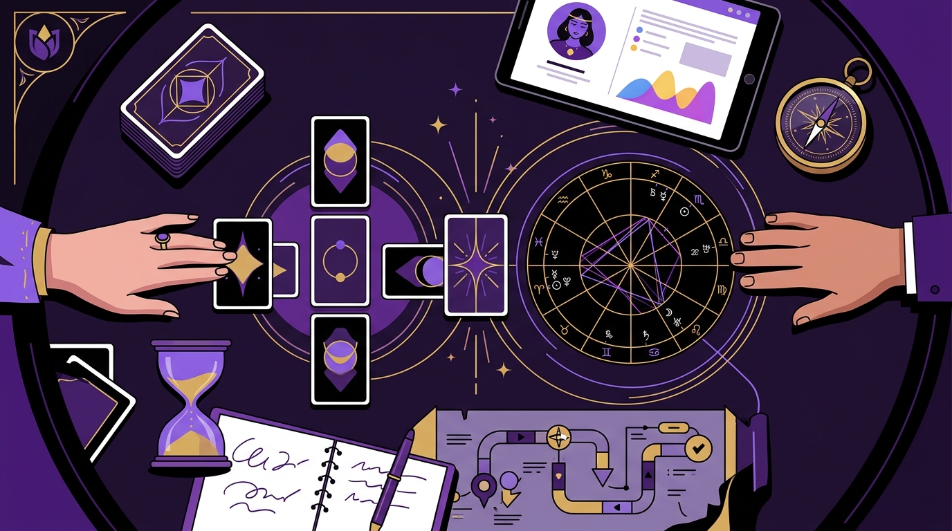Tarot App for Synastry Readings with Your Partner