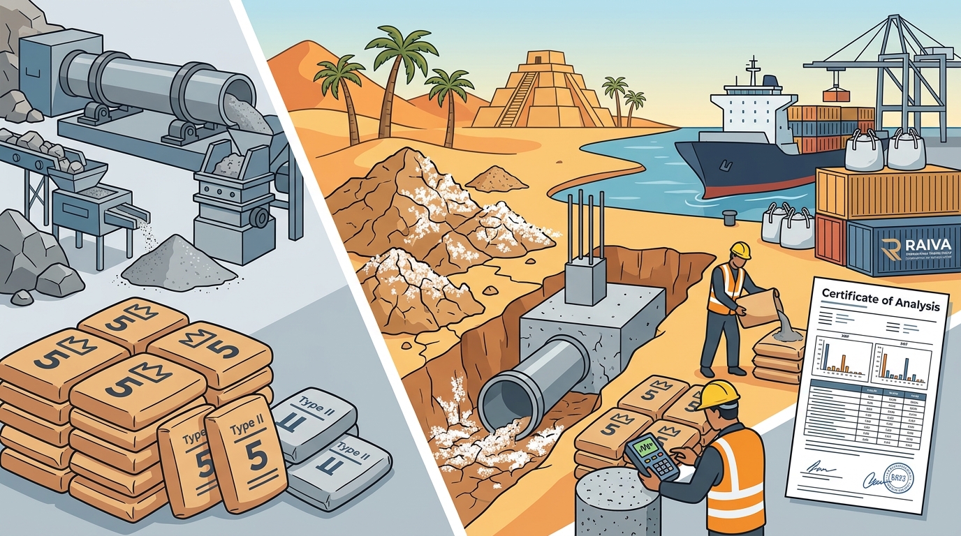 Exporting Sulfate-Resistant Cement and Type 5 Clinker to Iraq
