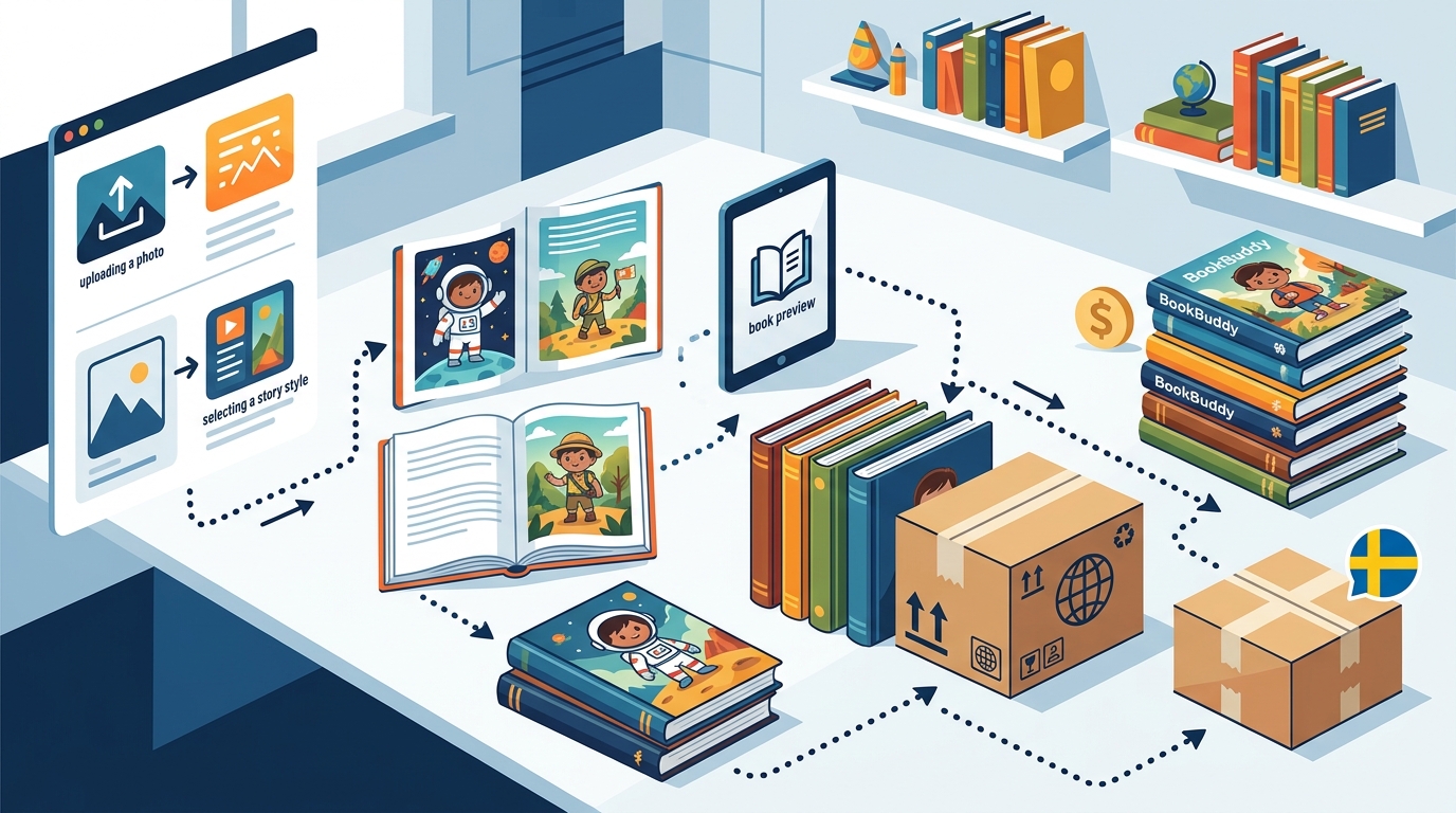 How to Order a Personalized AI Book and Get It Shipped