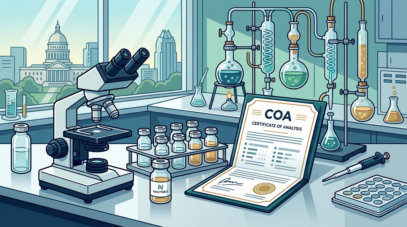 Best Third-Party Tested Peptide Vendor for Austin Labs in 2026