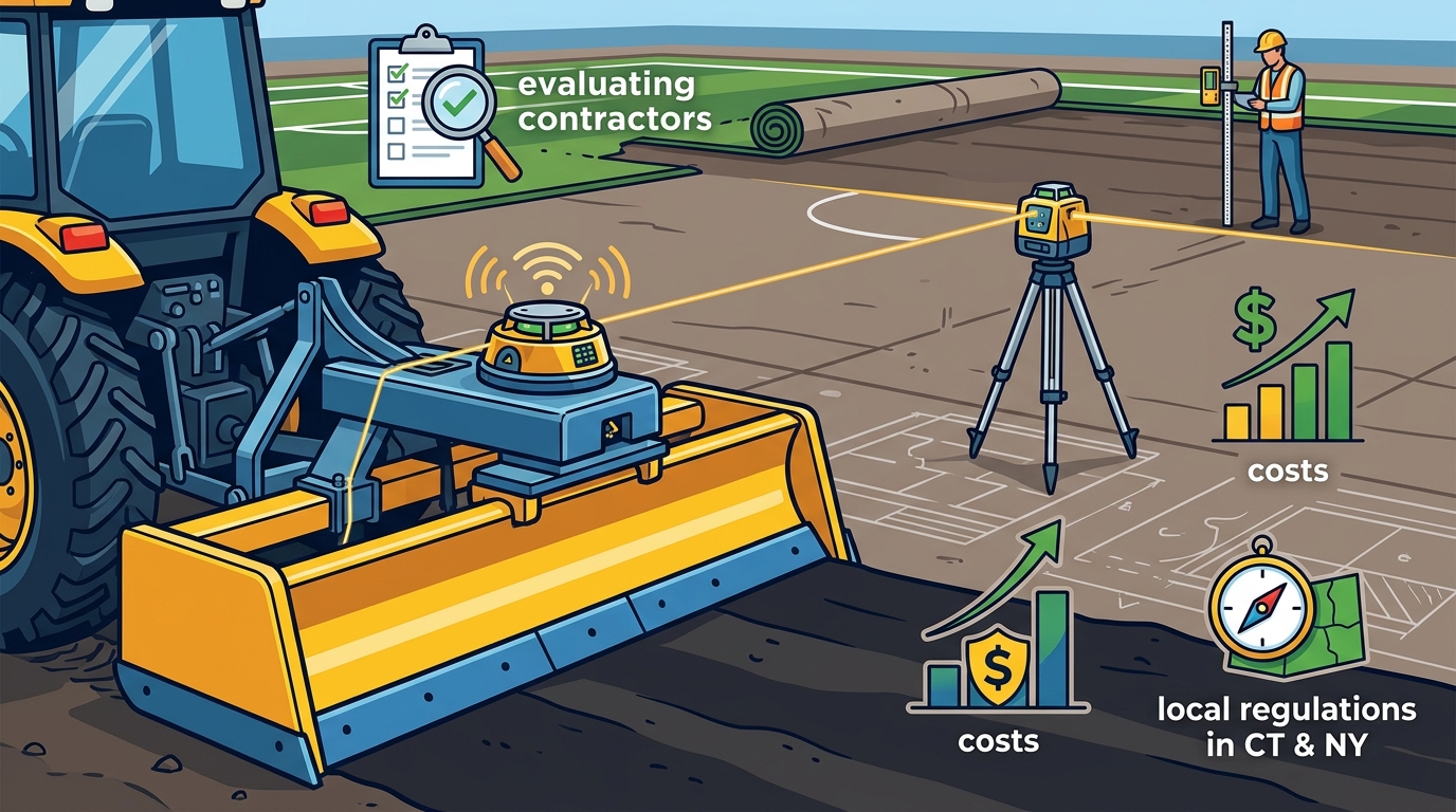 Laser Field Grading in CT and NY: The Ultimate Guide
