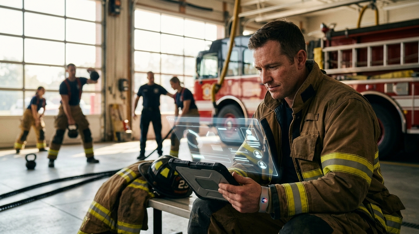 Firefighter Online Fitness Programs With First Responder Comm