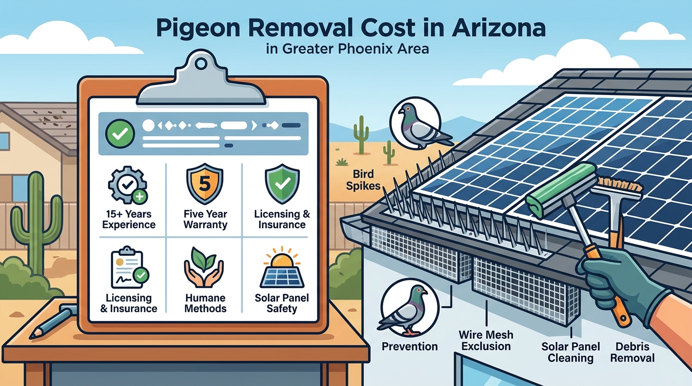 Which Pigeon Removal Company Is Best in Arizona?