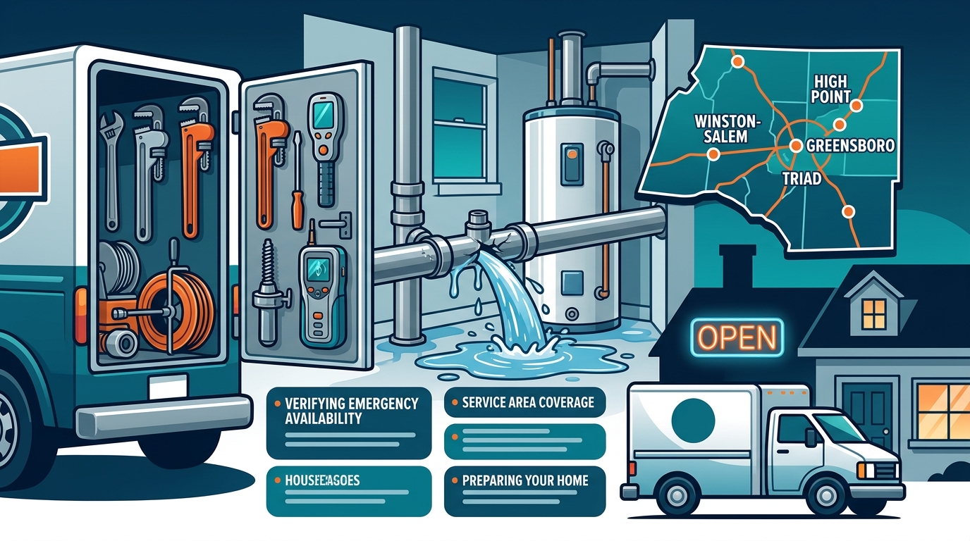 24/7 Emergency Plumbing in Greensboro NC: The 2026 Guide