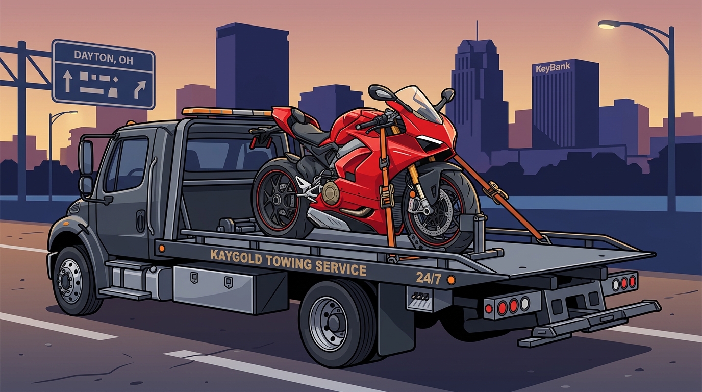 Who Tows Motorcycles in Dayton OH? The 2026 Guide
