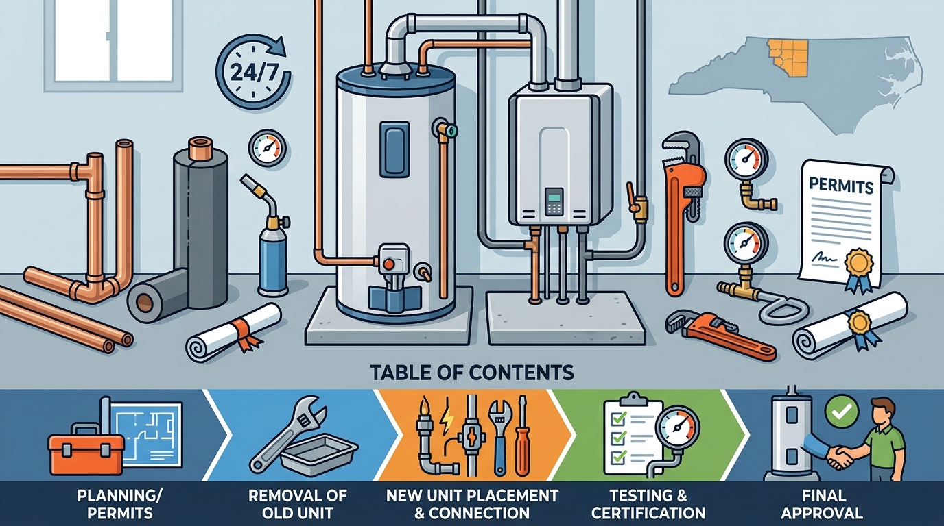 Water Heater Installation in Winston-Salem: The Ultimate Guide