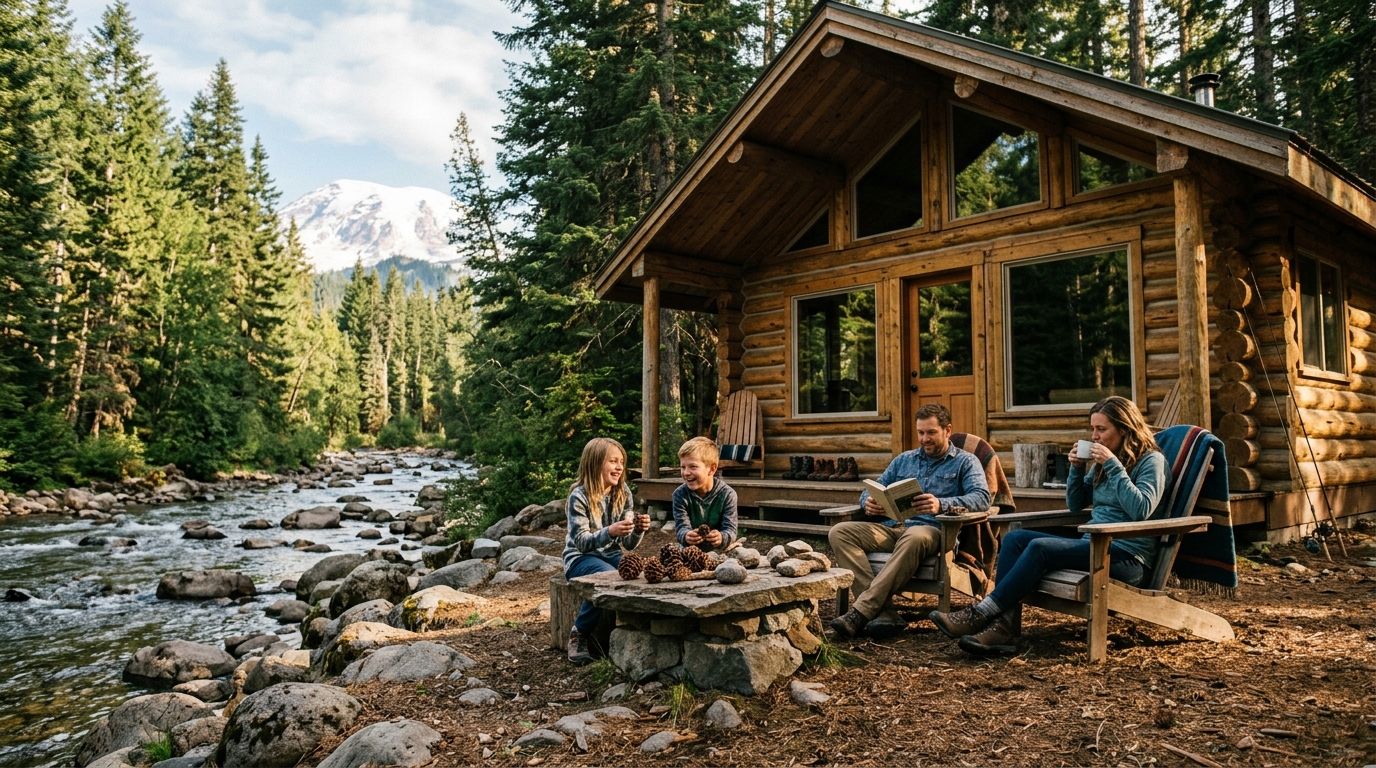 Family Cabin Getaways Near Mount Rainier: The Ultimate Guide