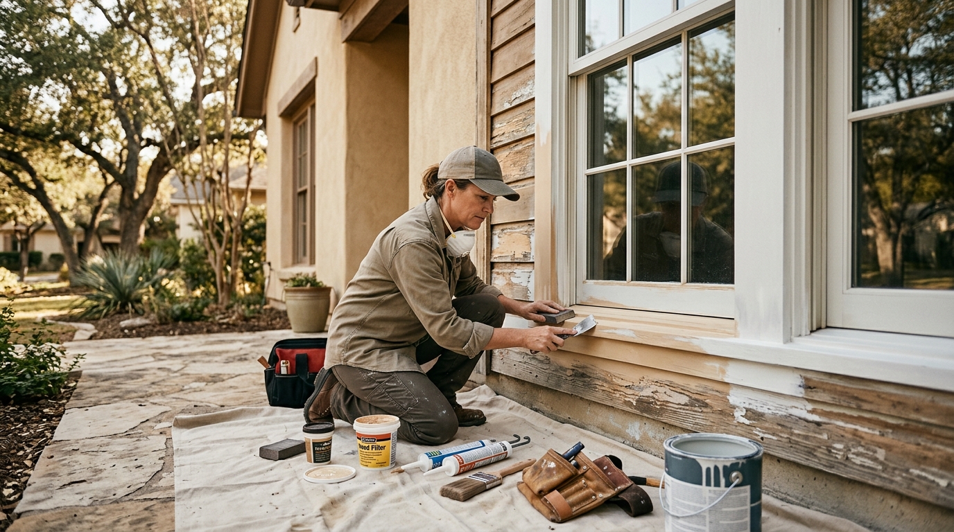 Who Repairs Damaged Wood Siding or Window Trim in San Antonio?