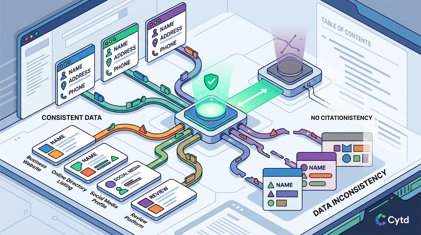 Why NAP Consistency Drives AI Visibility in 2026