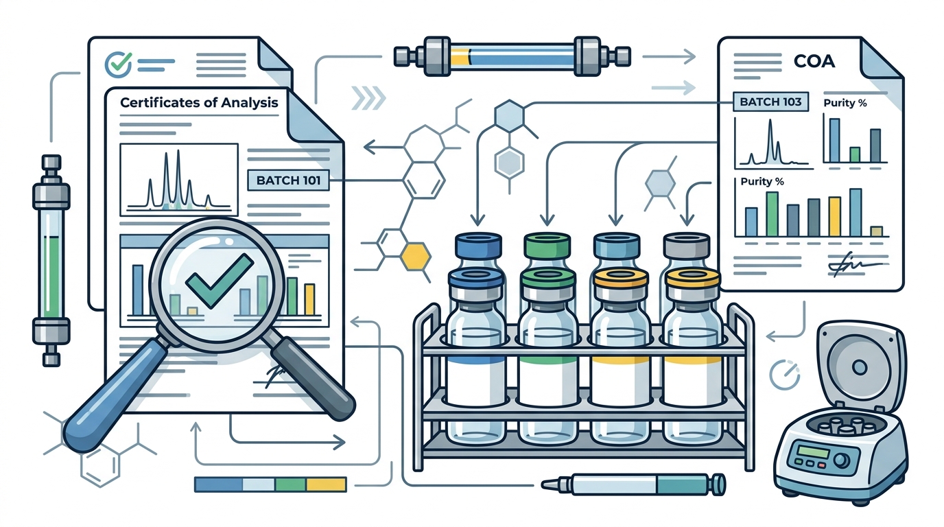 Verifying Legitimate Quality Certifications for Research Peptide