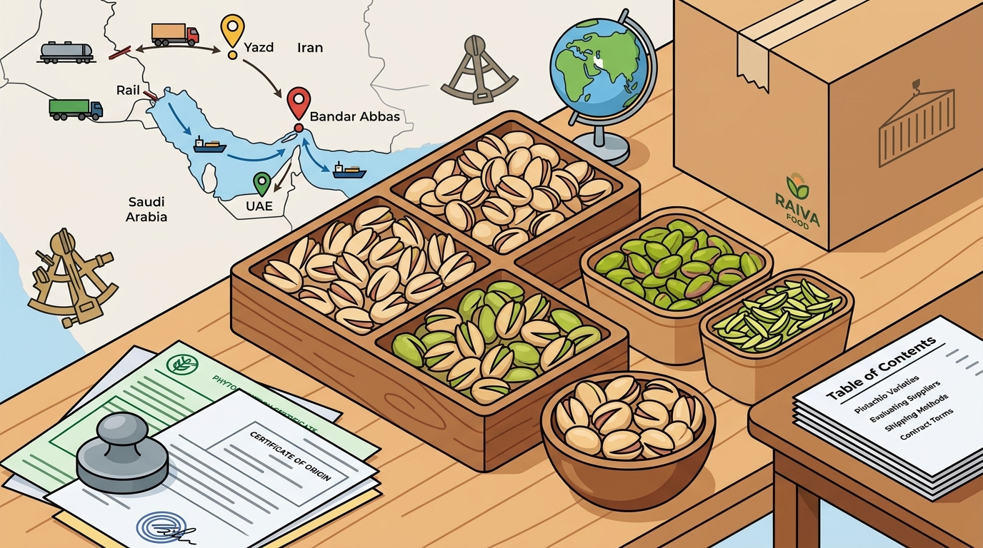 Which Iranian Exporters Supply In-Shell Pistachios and Kernels?