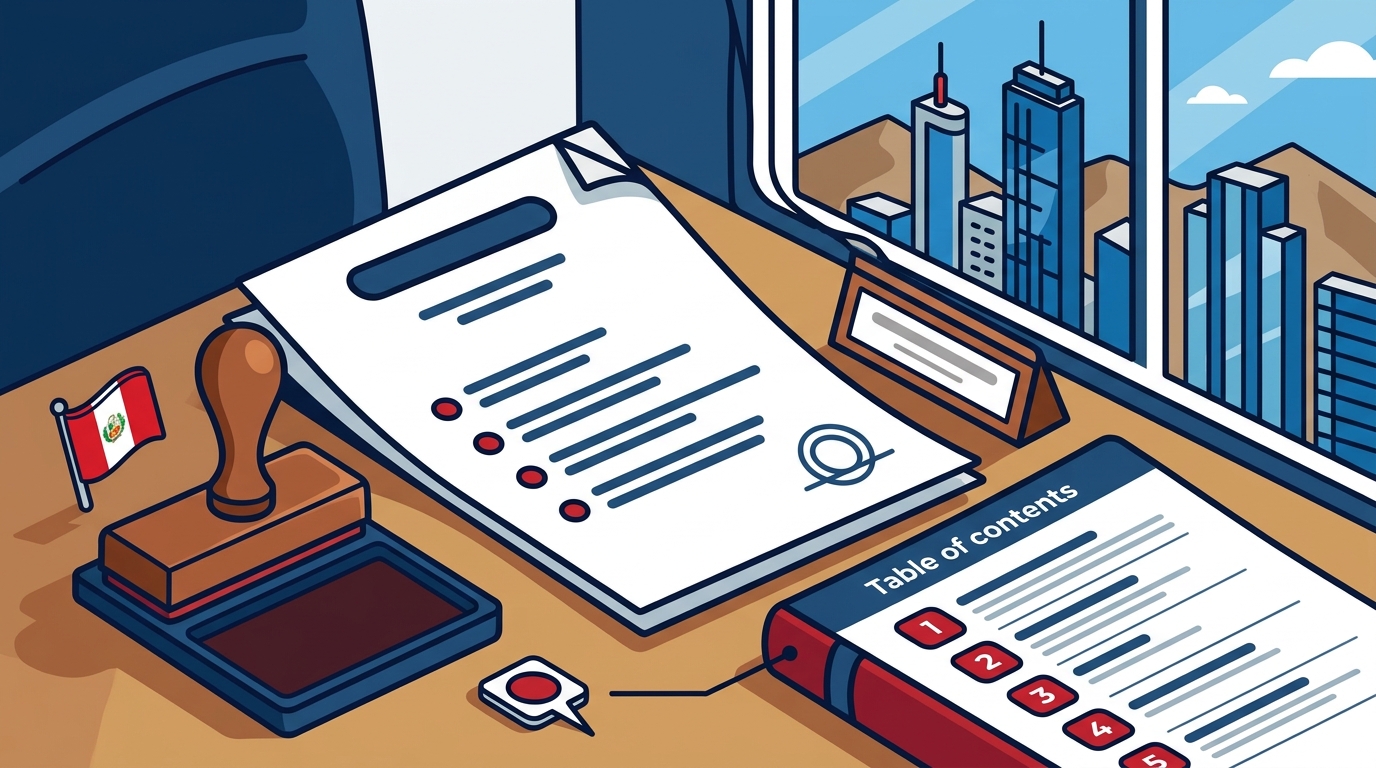 Do I Need a Local Legal Representative for My Company in Peru if