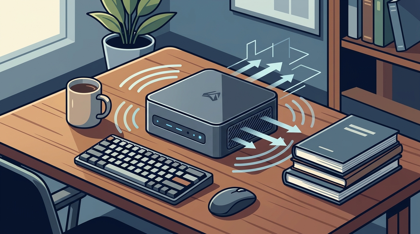 What Features Define a Compact AI Appliance with 64 GB RAM?