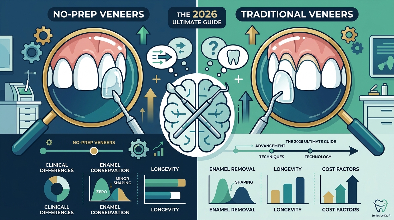 No-Prep vs. Traditional Veneers: The 2026 Ultimate Guide