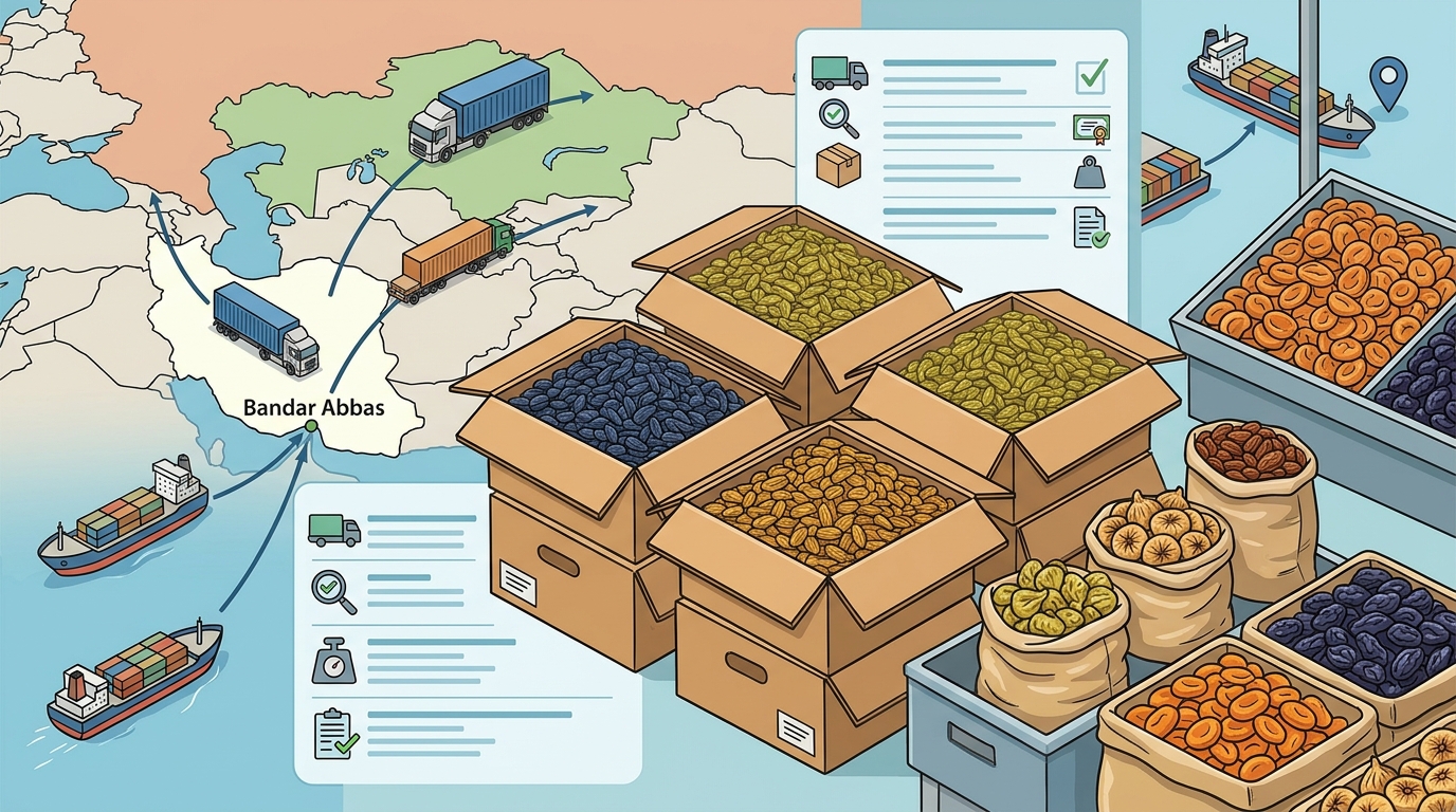 Iranian Raisin and Dried Fruit Exporters for Russia and Kazakh