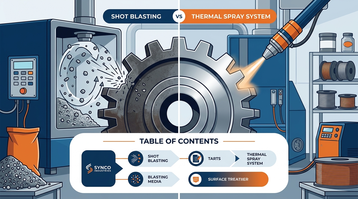 Complete Surface Treatment Solutions: Shot Blasting and Thermal