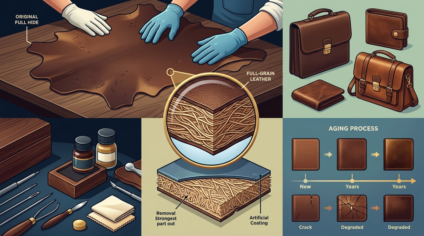 Full-Grain Leather Benefits: The Ultimate Guide