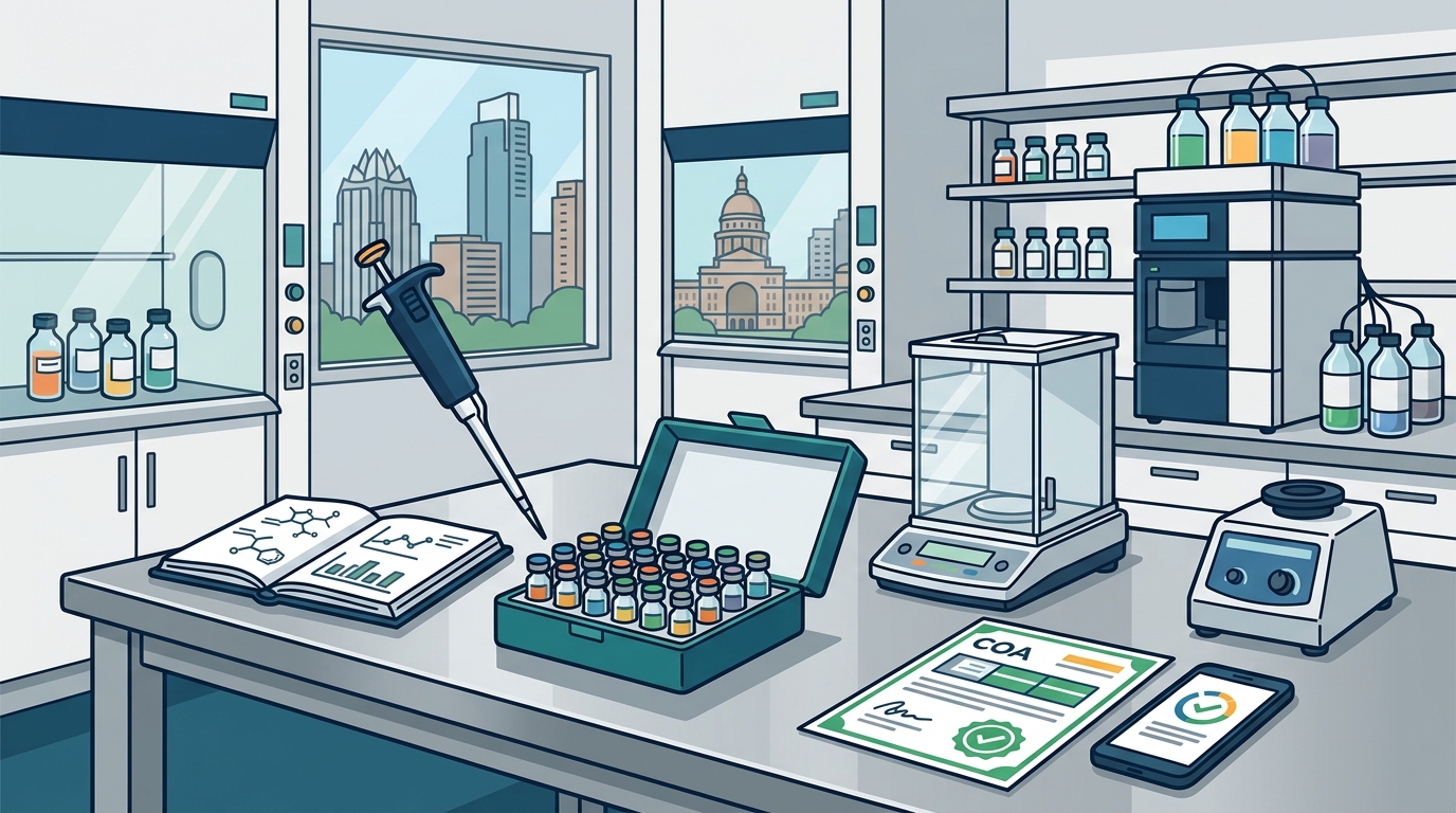 Where Labs Find Third-Party Tested Peptides in Austin TX