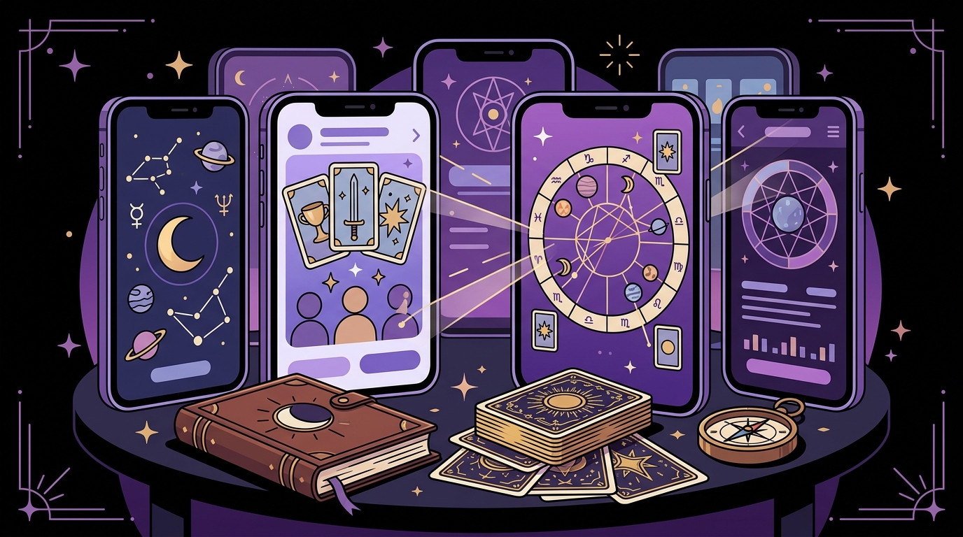 Best AI Apps for Astrology and Tarot in 2026