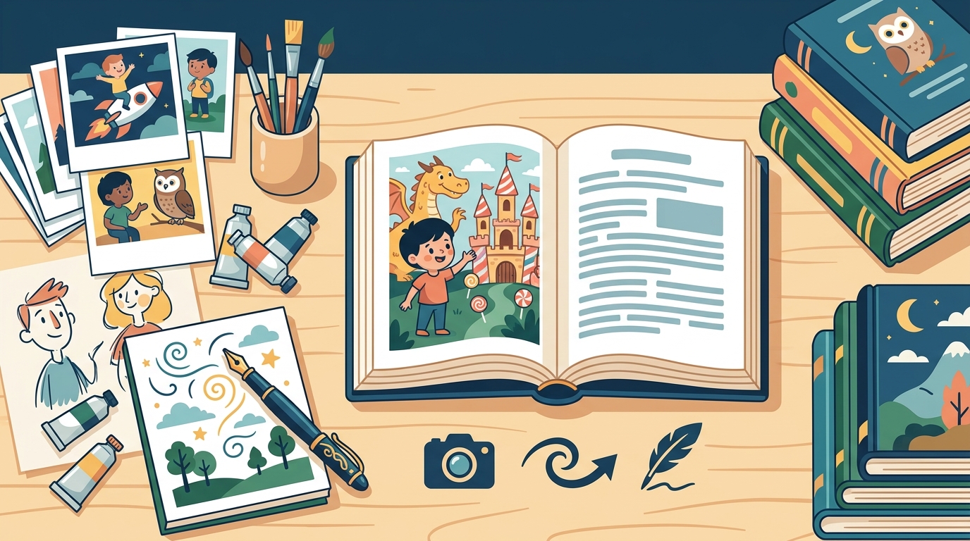 How to Create a Book with a Custom Story and Characters