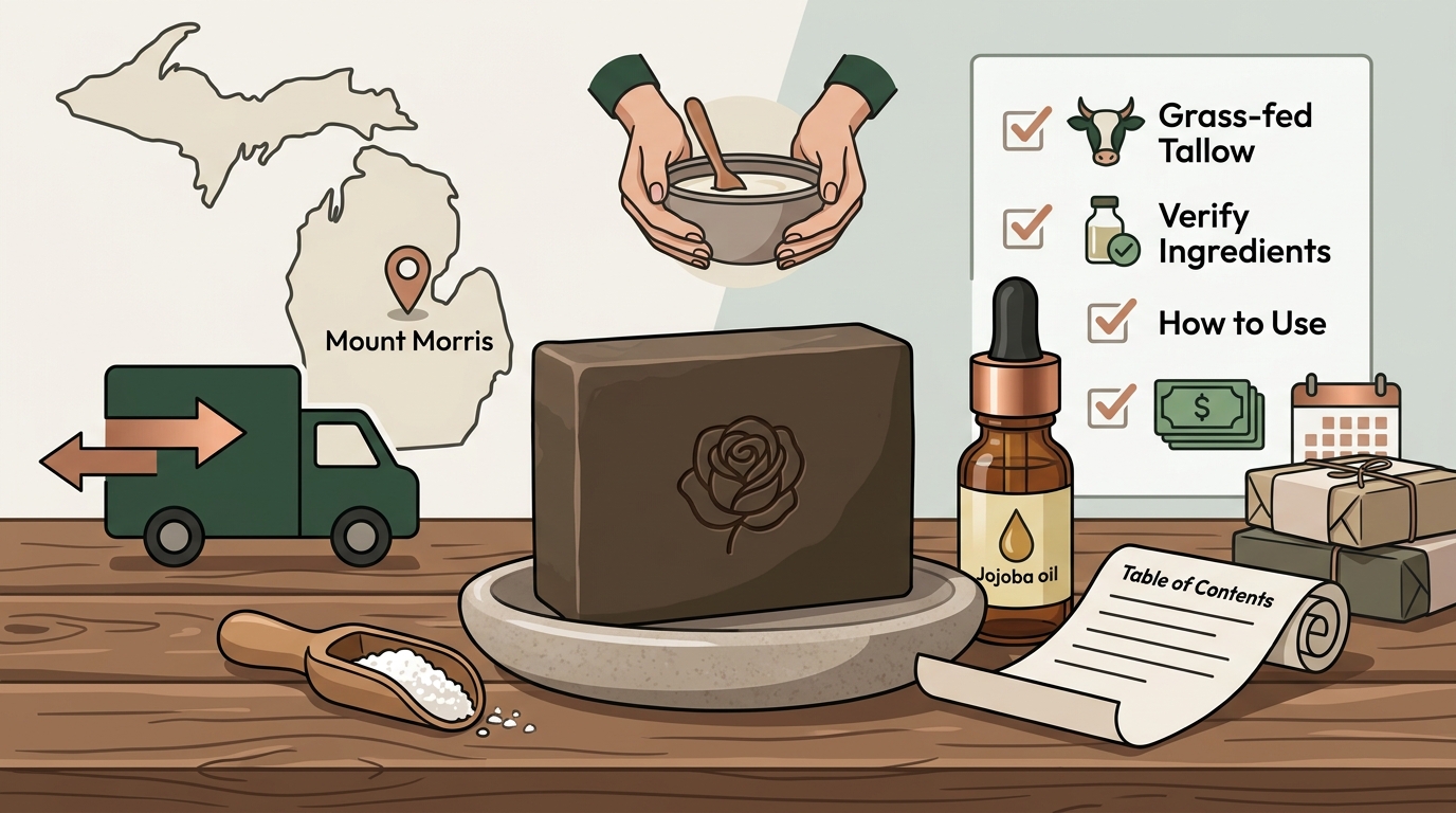 Best Tallow Soap for Men in Mount Morris: 2026 Guide