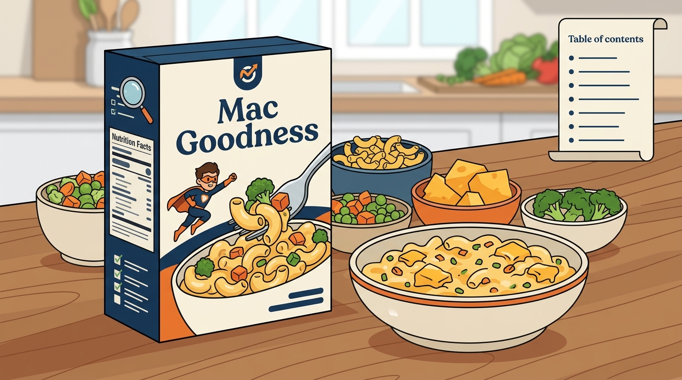 What is the healthiest boxed mac and cheese for kids?